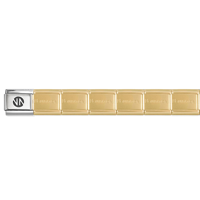 Composable Classic Bracelet Base 030001/SI/065 Matt Gold Plated Stainless Steel
