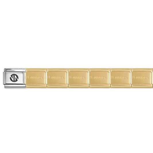 Composable Classic Bracelet Base 030001/SI/065 Matt Gold Plated Stainless Steel
