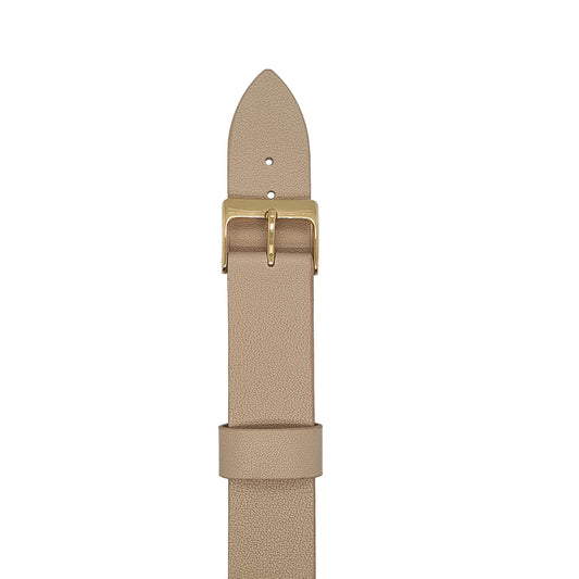 Nude 18mm Leather Watch Strap