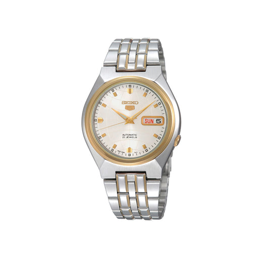 SNKL72K - Mens 2 Tone Seiko 5 Sports Automatic Watch