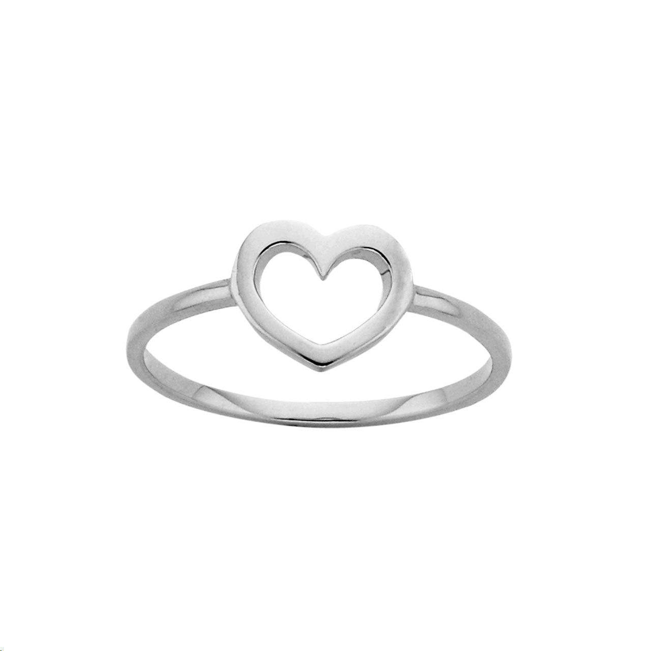 Sterling Silver Mini Heart Ring
