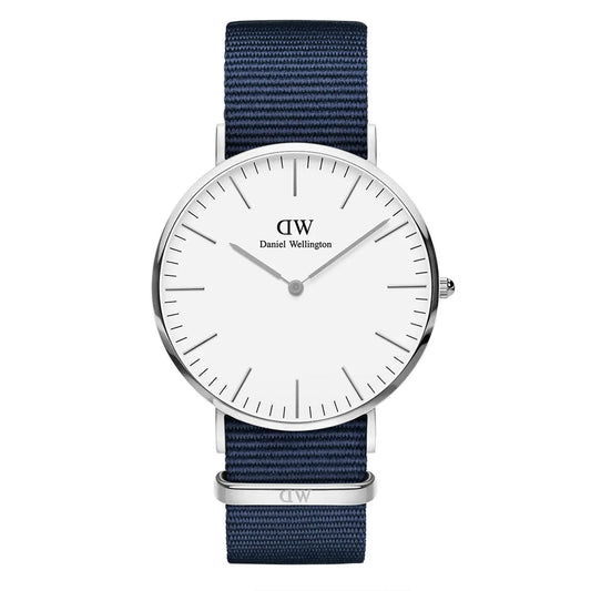 Classic Bayswater 40mm - Silver & Blue Watch