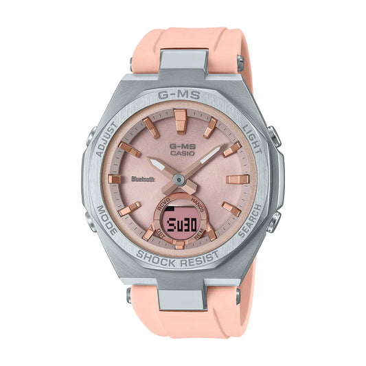 Baby-G G-MS Series Pink & Silver - MSGB100-4A