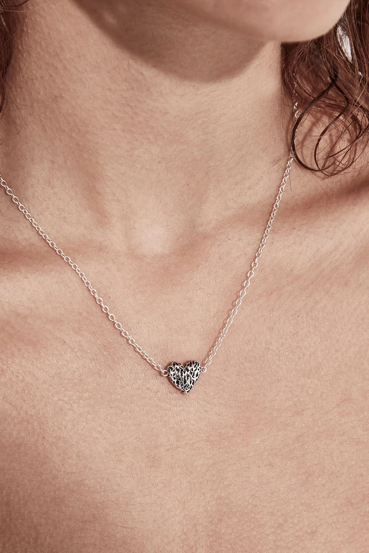 Death Metal Hearts Necklace
