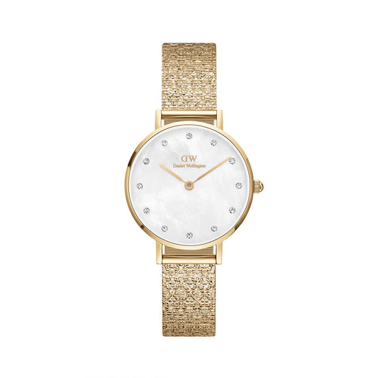Petite Lumine 28mm Pressed Piano Gold Watch