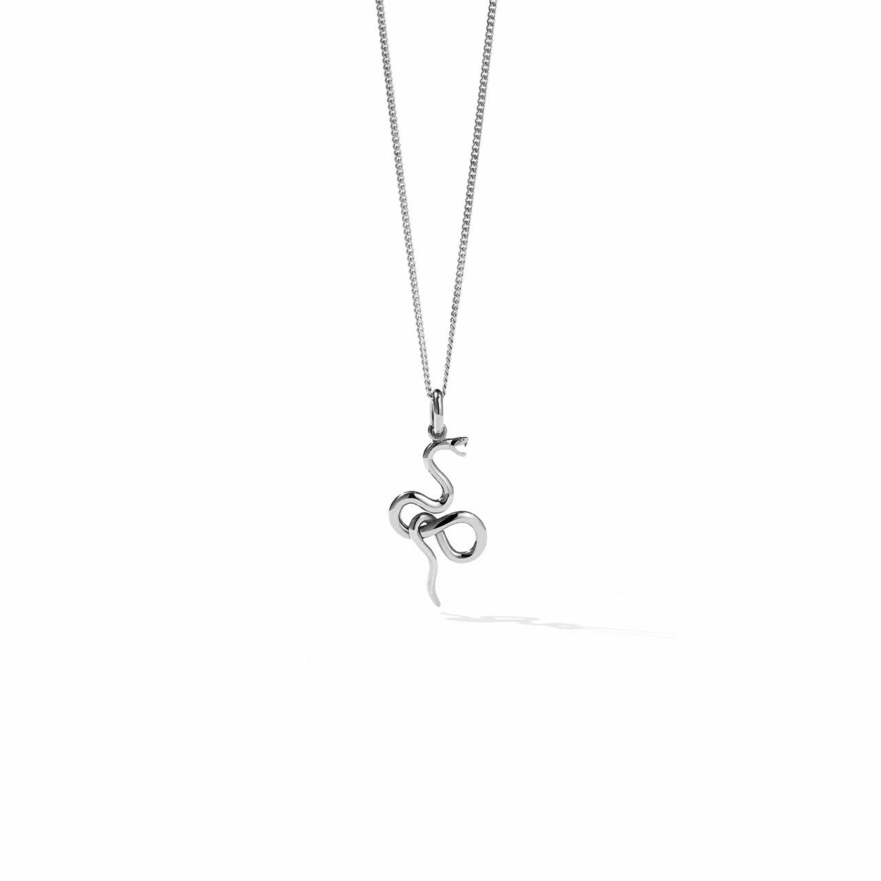 Sterling Silver Medusa Necklace