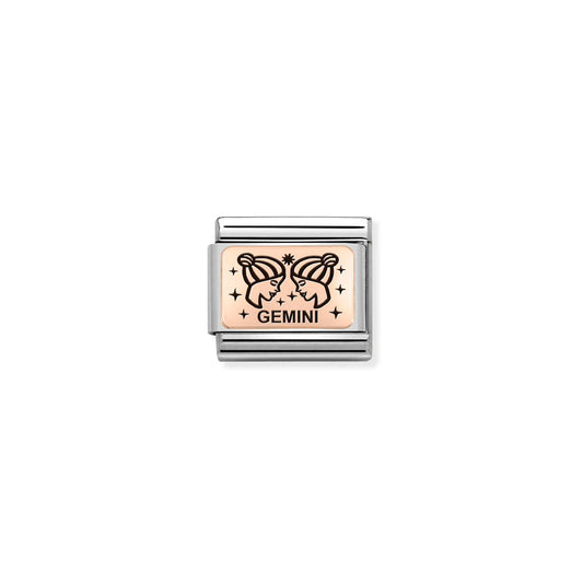 Composable Classic Link 430112/03 Gemini In 9k Rose Gold