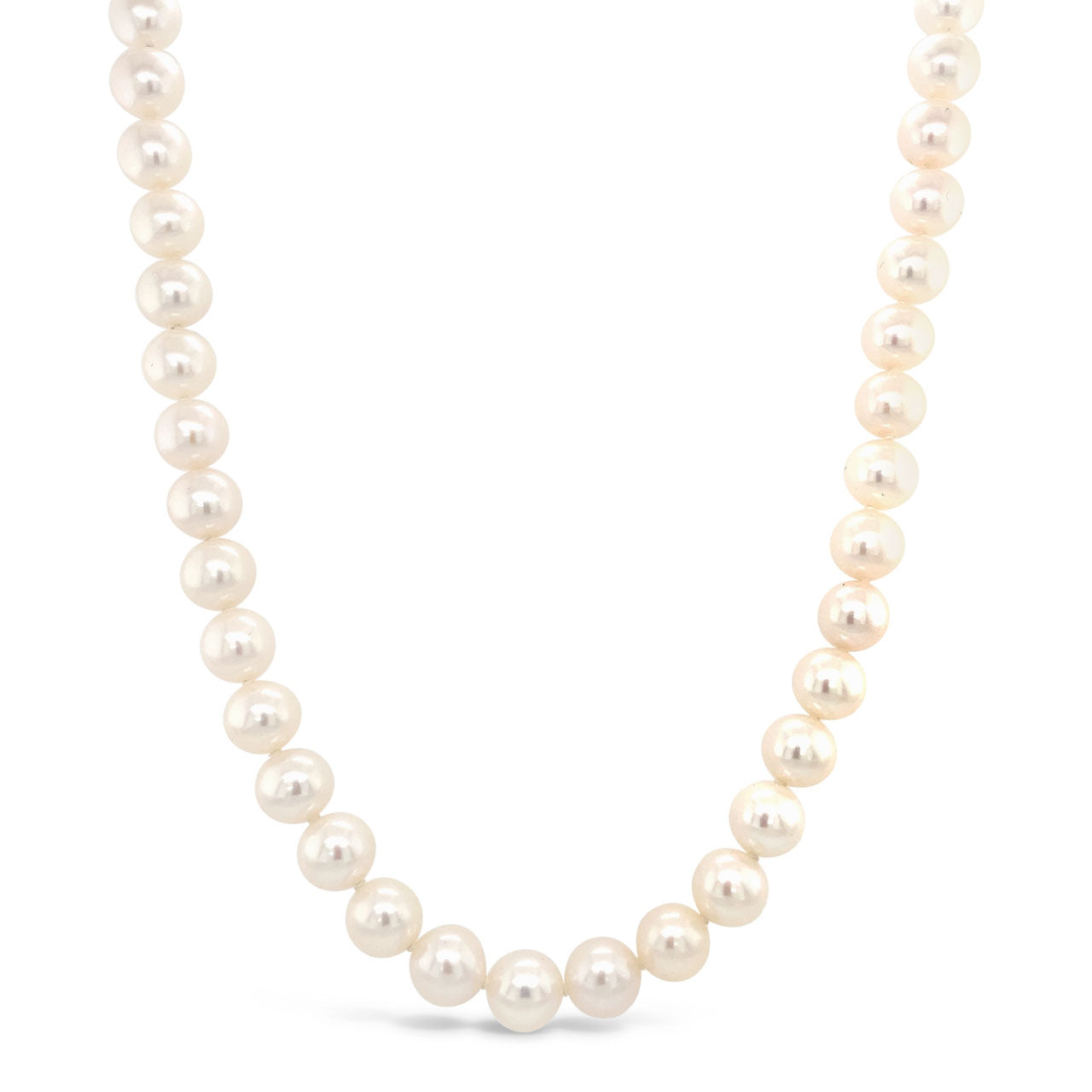 White Fresh Water Pearl Necklace