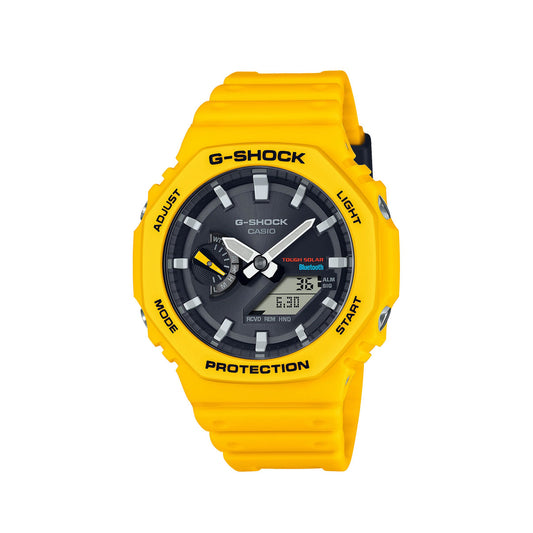G-Shock Carbon Core Guard Tough Solar Slim Duo - Yellow - GA-B2100C-9A