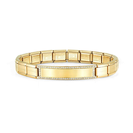 Trendsetter Bracelet 021138 /012 Gold & CZ