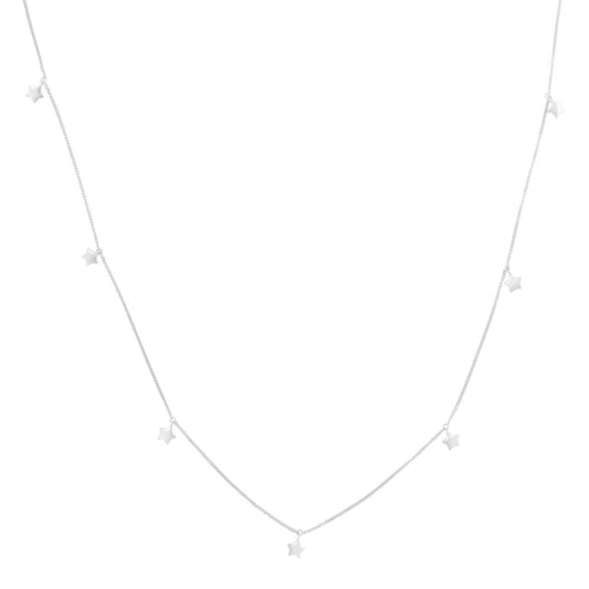 Sterling Silver Thank The Stars Necklace