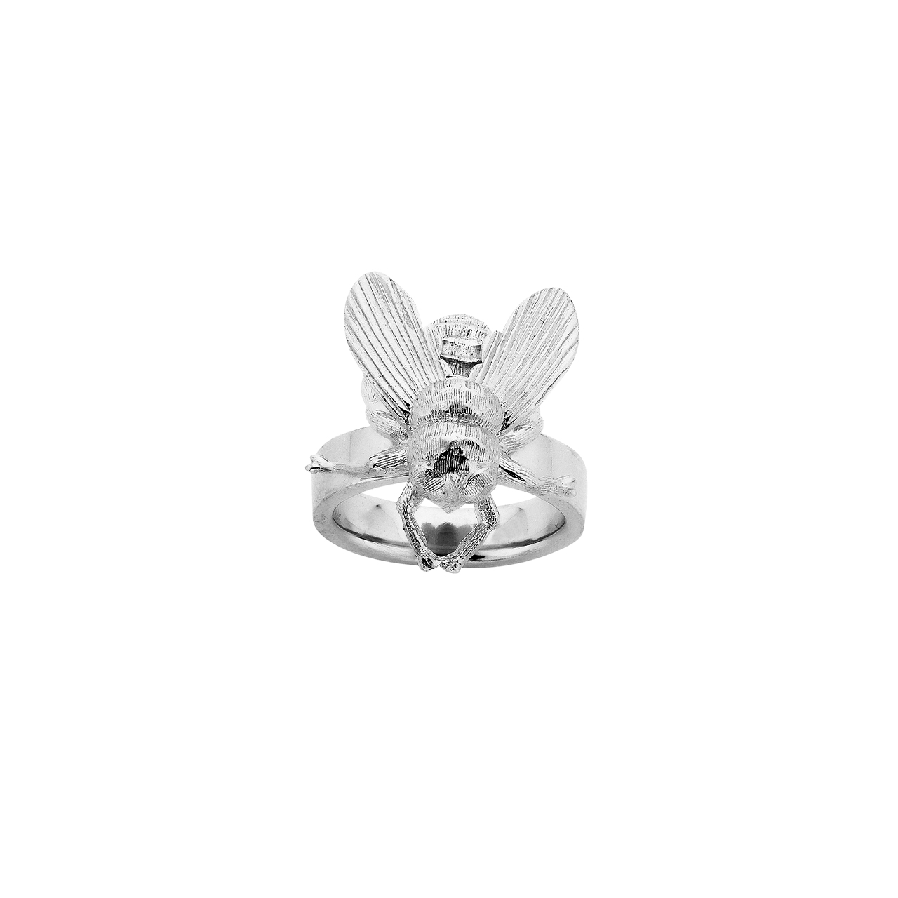 Sterling Silver Bee Ring