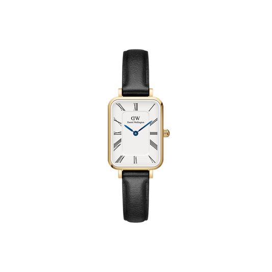 Quadro Roman Numerals Sheffield Gold Watch