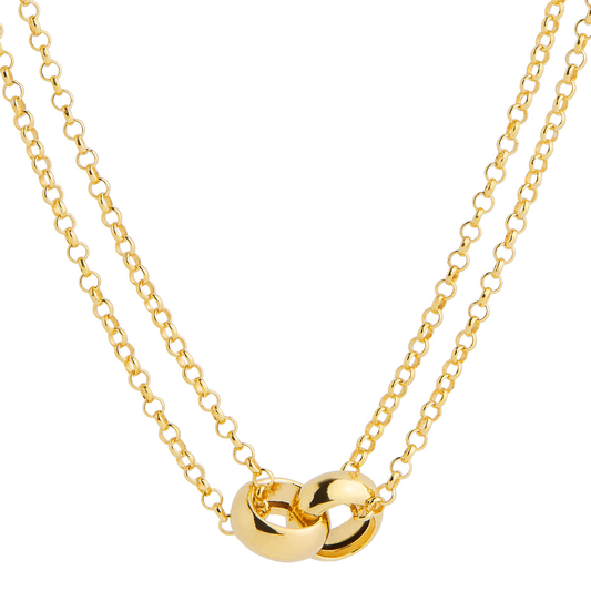 Ensemble Necklace - Gold Plated