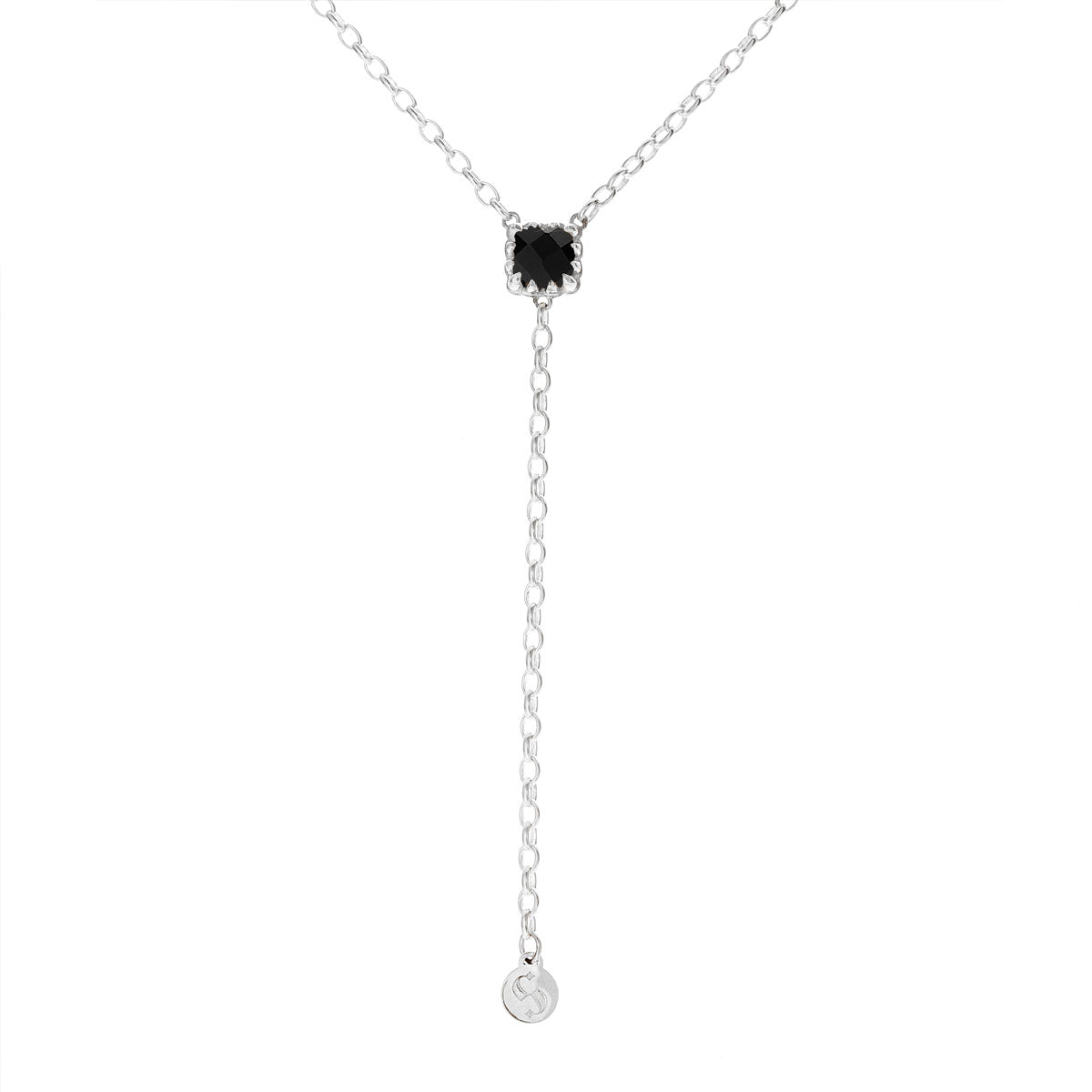 Falling Claw Necklace - Onyx