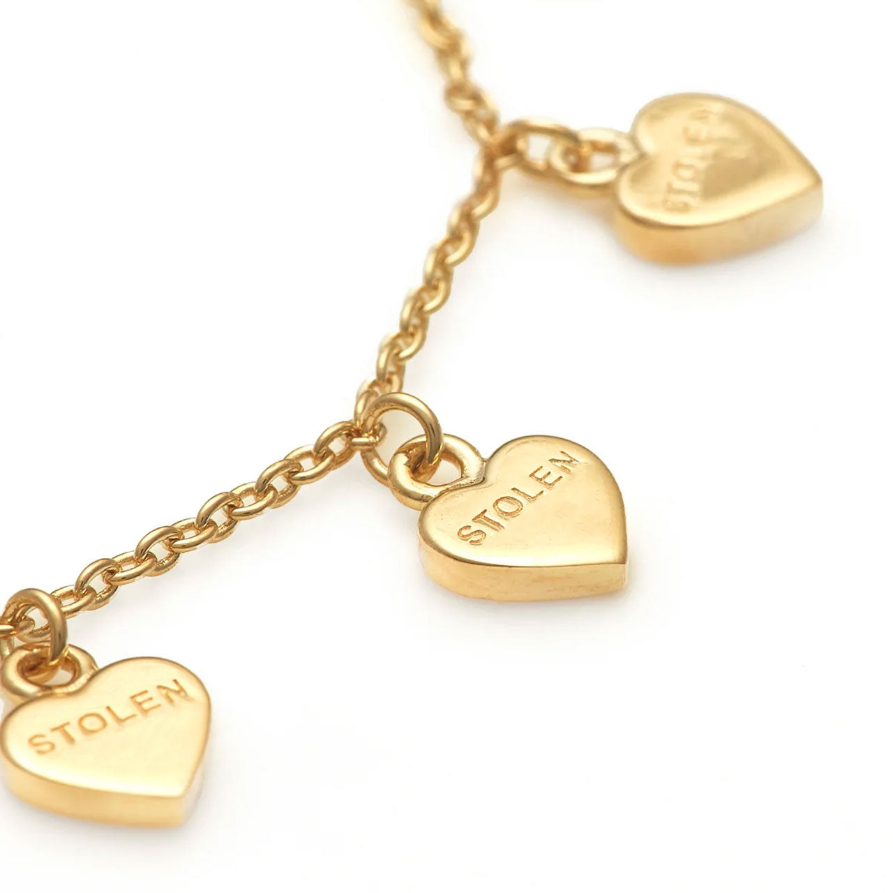 Stolen Heart Bracelet - Gold Plated