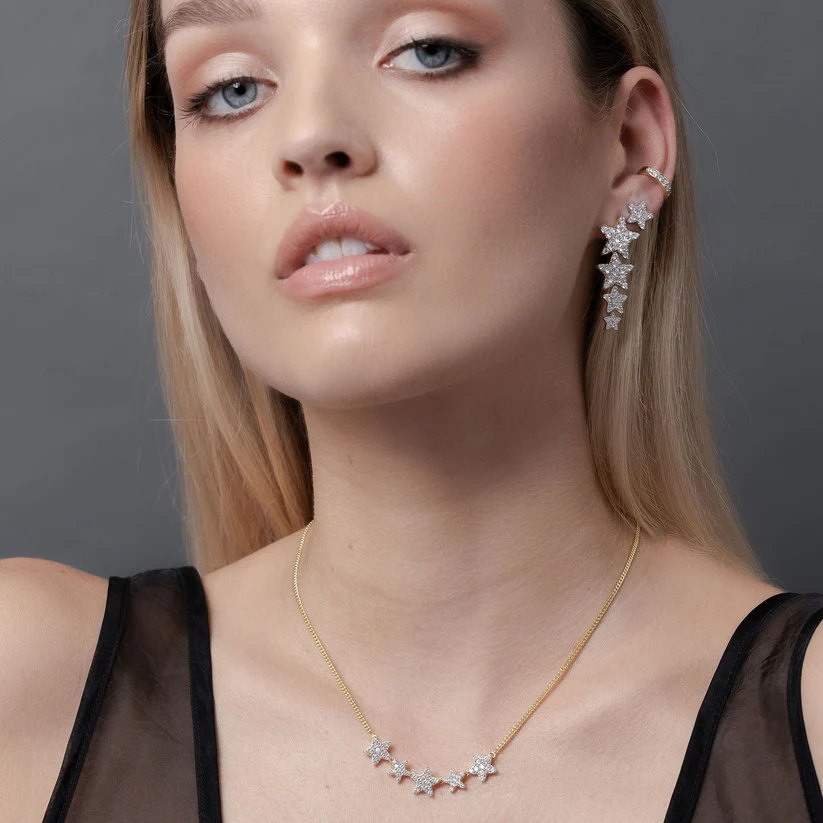 Etoile Necklace (CZ/Silver)