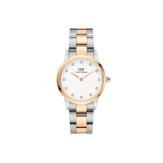 Iconic Link 28mm Lumine - Rose Gold & Silver Watch