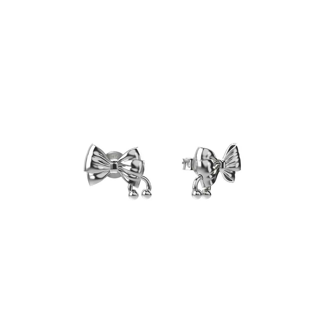 Pierced Bow Earrings