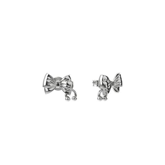 Pierced Bow Earrings