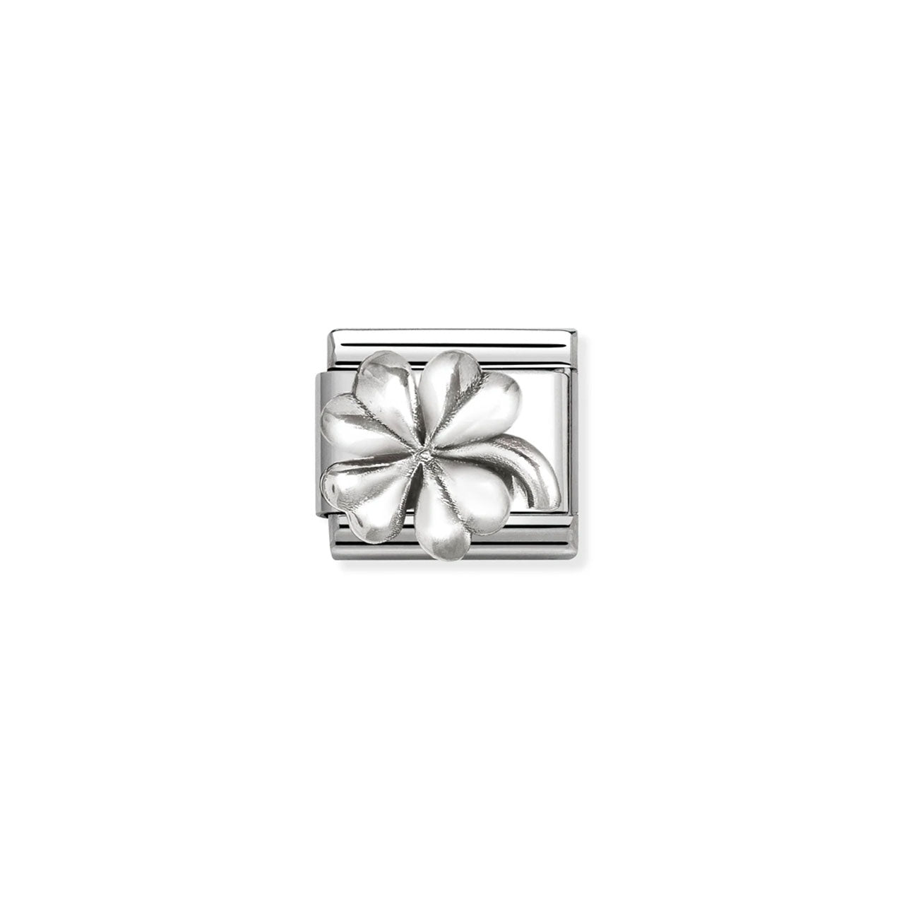 Composable Classic Link 330101/96 Four Leaf Clover In Silver