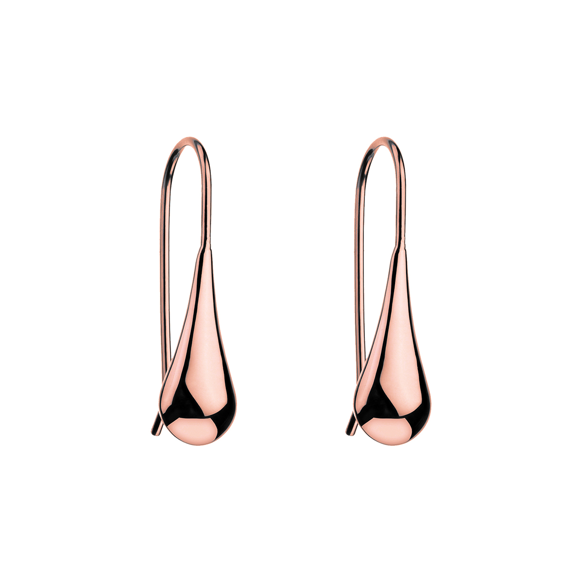My Silent Tears Drop Earrings (Rose)