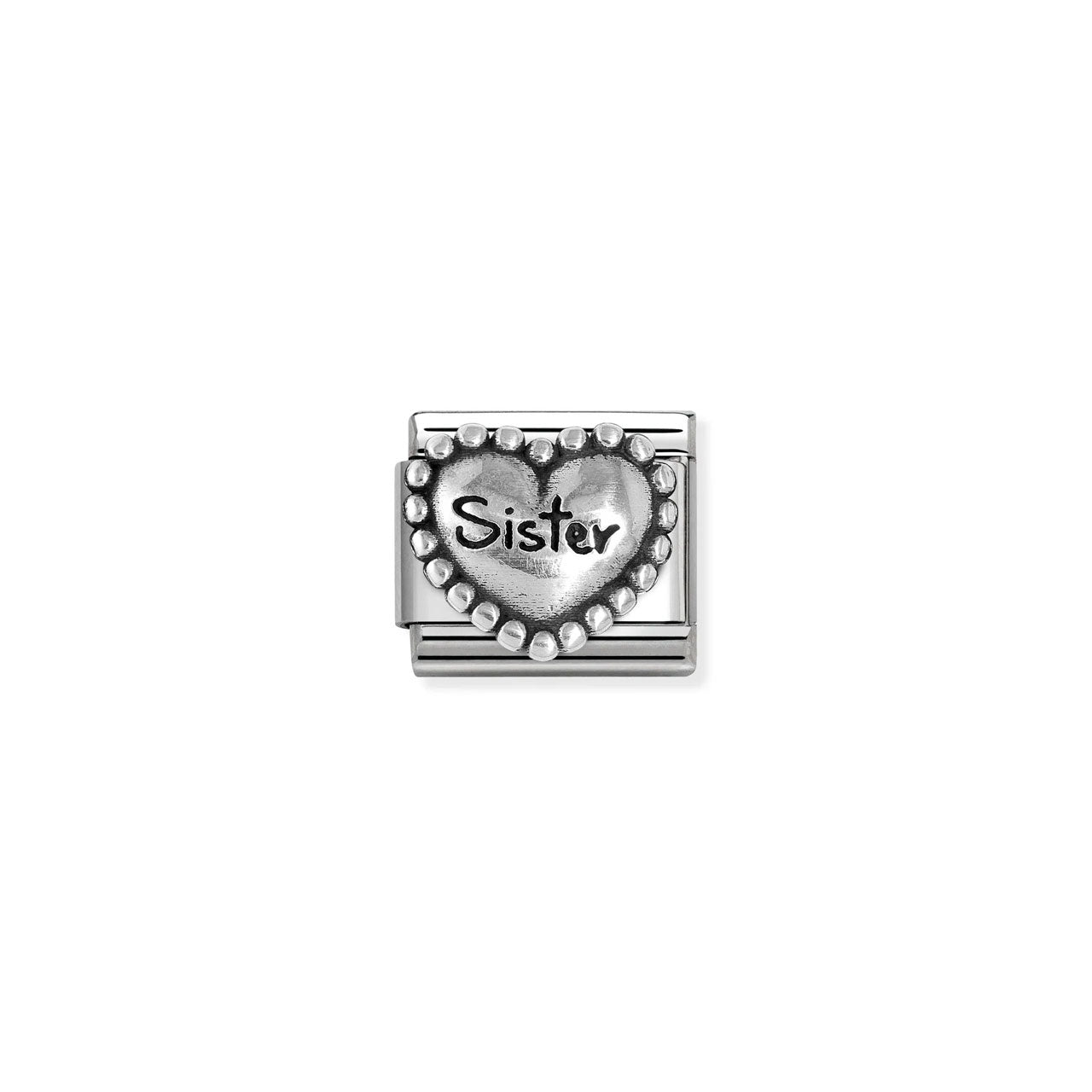Composable Classic Link 330101/81 Sister Heart In 925 Silver
