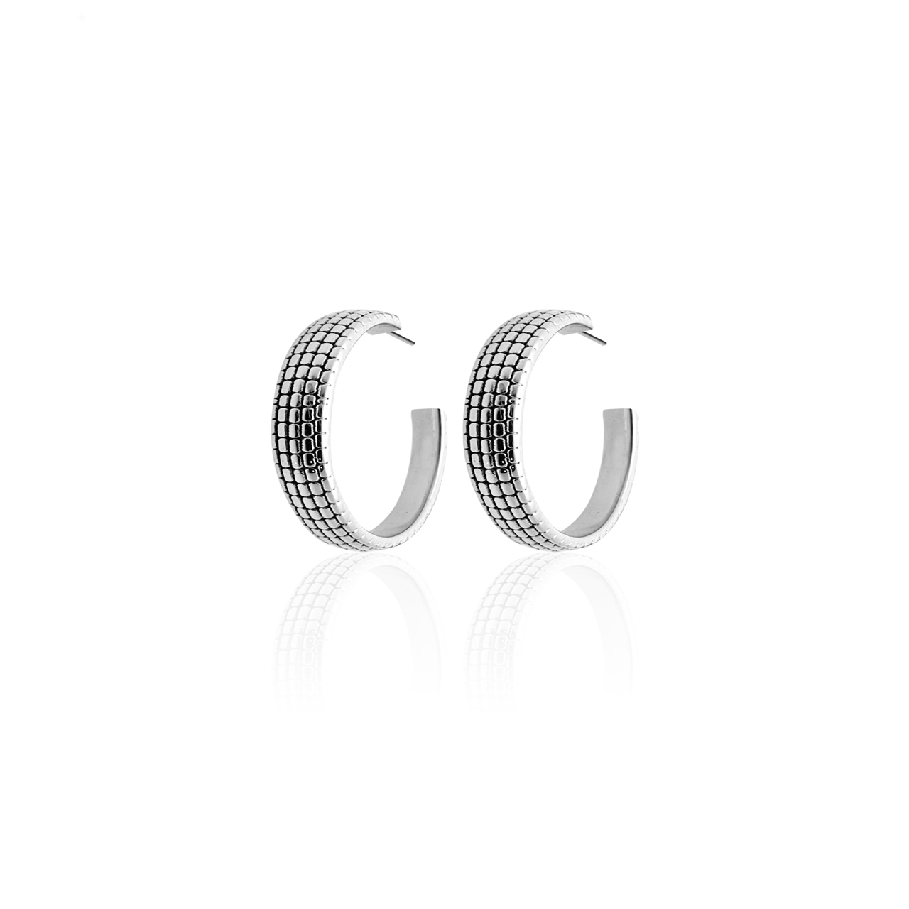 Romantique Hoops (Silver)