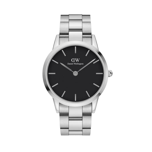 Iconic Link 40mm - Silver & Black Watch