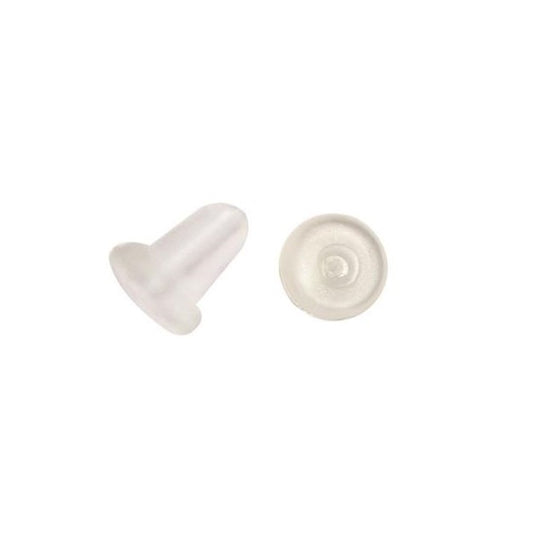 4mm Silicon Scroll Earring Backs