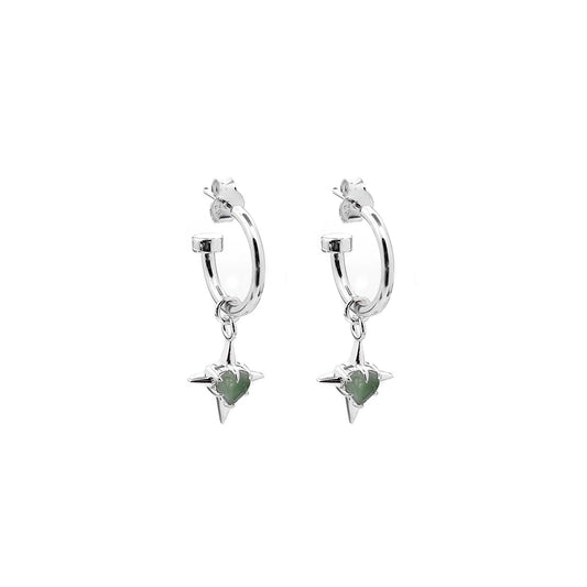 Precious Punk Anchor Earrings