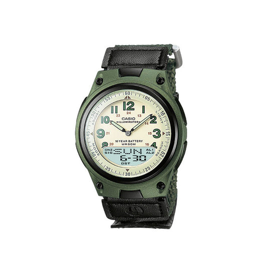 Duo Watch - Green - AW80V-3B