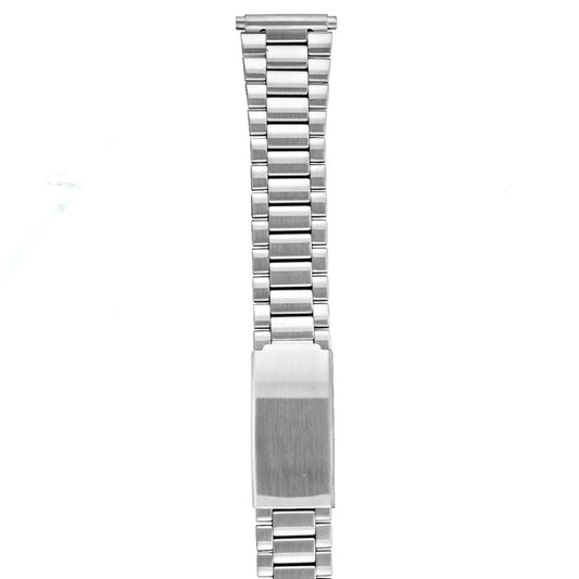 18-22mm Stainless Steel 3 Fold Clasp Mens Watch Strap