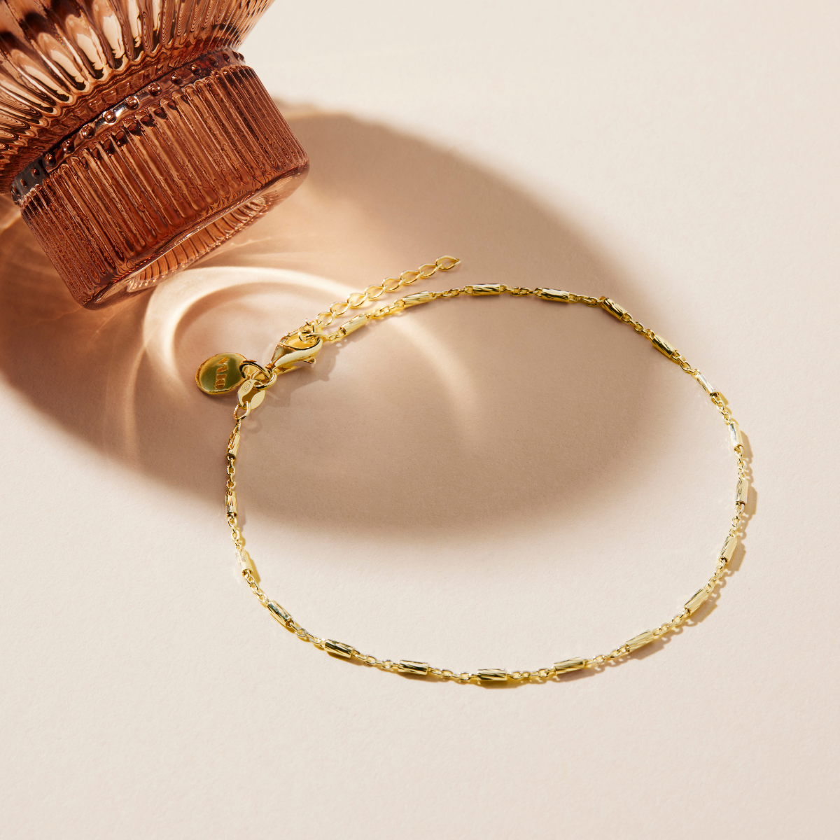 Equilibrium Chain Anklet - Gold Plated