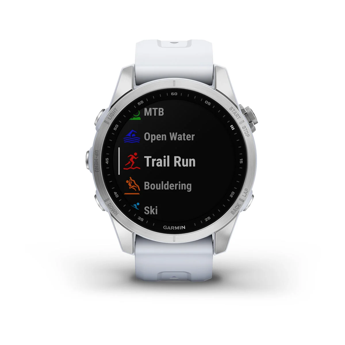 fēnix® 7S – Standard Edition - Silver with Whitestone Band - 010-02539-03