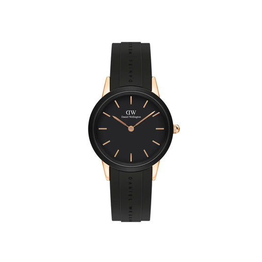 Iconic Motion 32mm - Black & Rose Gold Watch