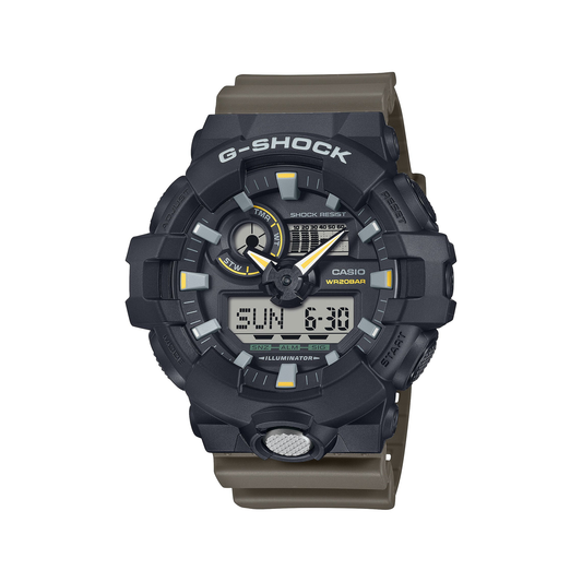 G-Shock Duo 2-Tone Utility Watch - GA710TU-1A3