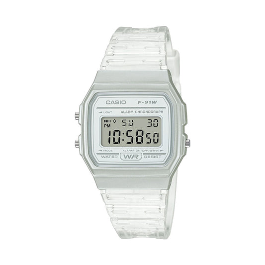 Transparent White - F91WS-7D