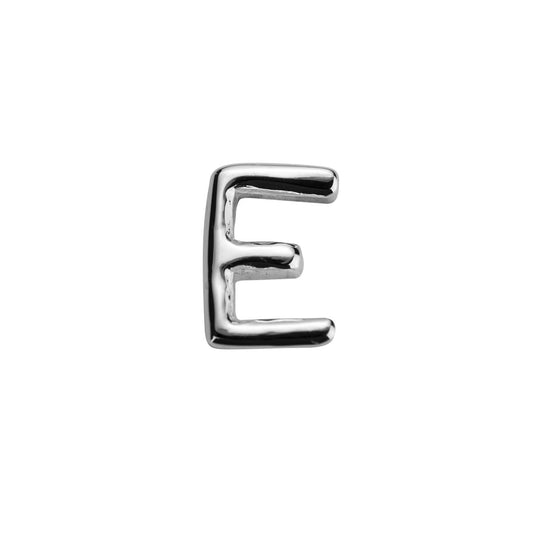 Silver Letter E
