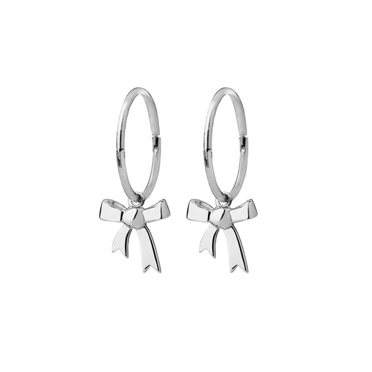 Sterling Silver Bow Sleepers