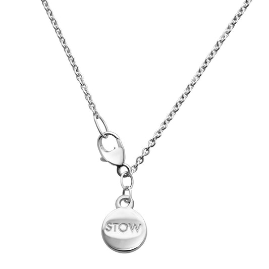 Sterling Silver 45cm Stow Cable Chain