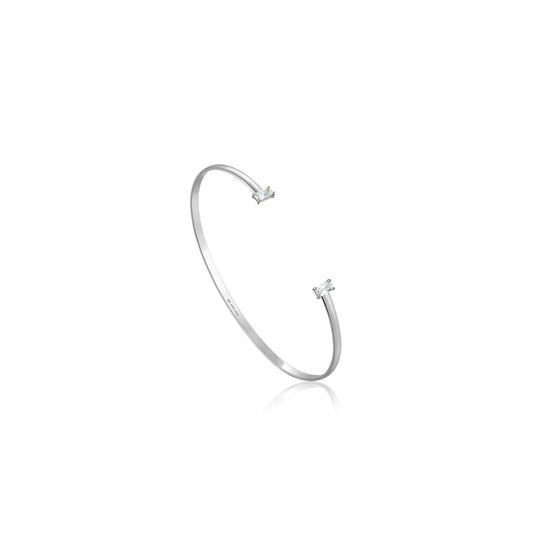 Silver Glow Cuff