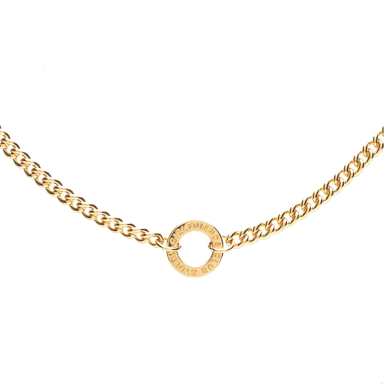 Halo Necklace - Gold Plated