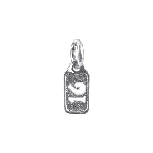 Mini Tag "16" Charm