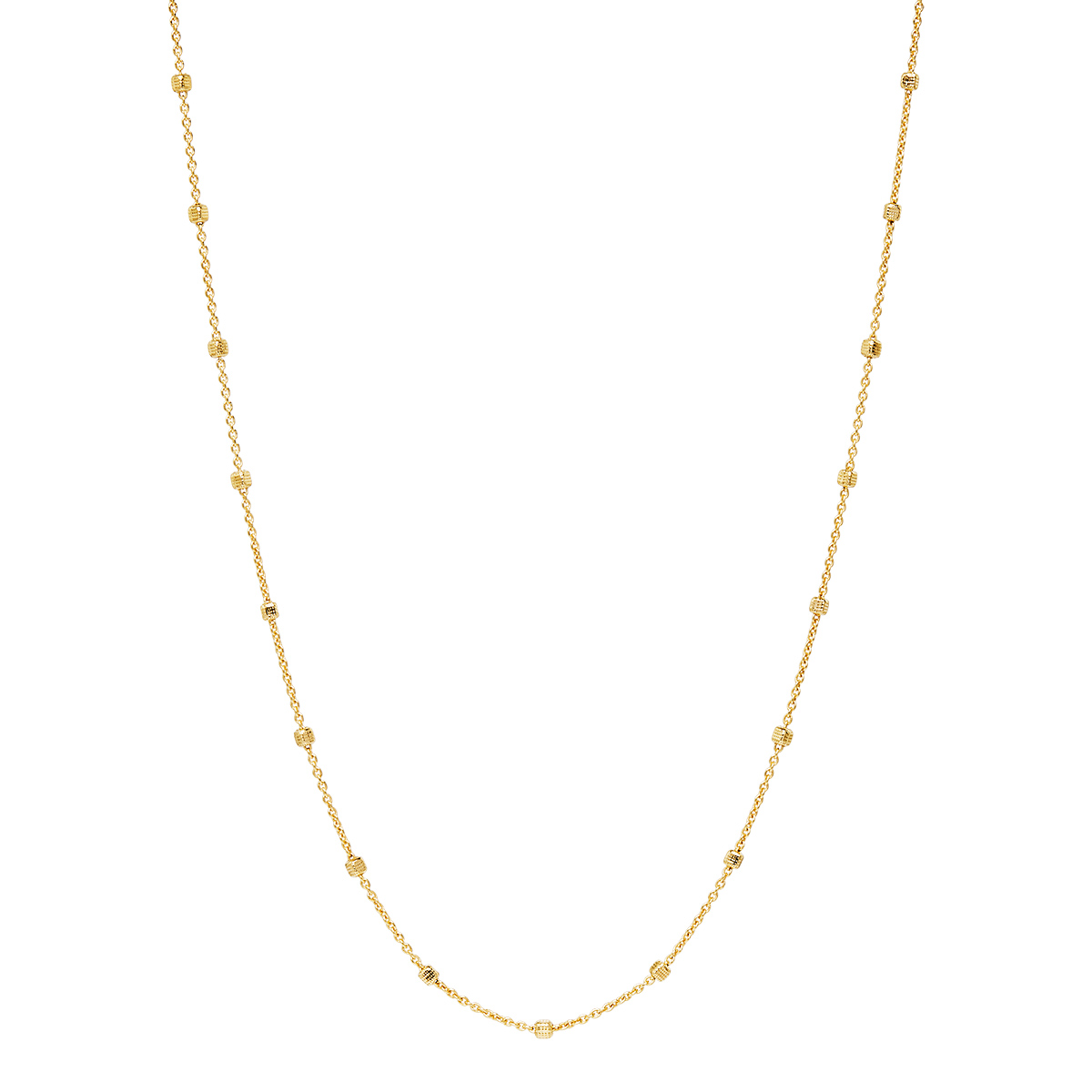 Birdsong Chain Necklace (45cm + 5cm ext) - Gold Plated