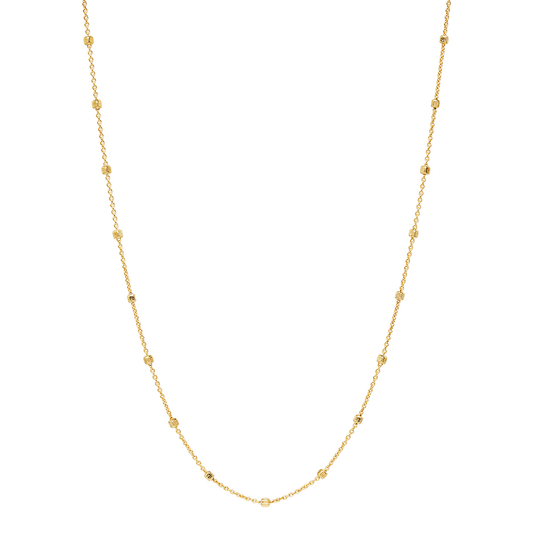 Birdsong Chain Necklace (45cm + 5cm ext) - Gold Plated