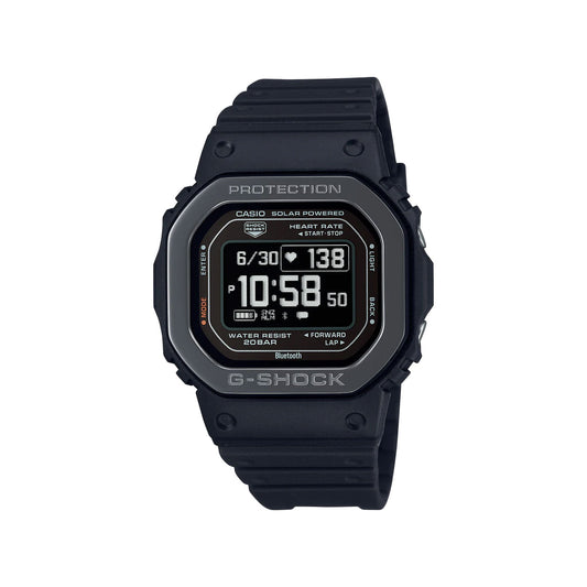 G-Squad - Black Heart Rate Monitor Watch - DWH5600MB-1D