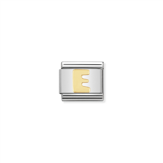 Composable Classic Link 030101/05 Letter E in 18k Gold