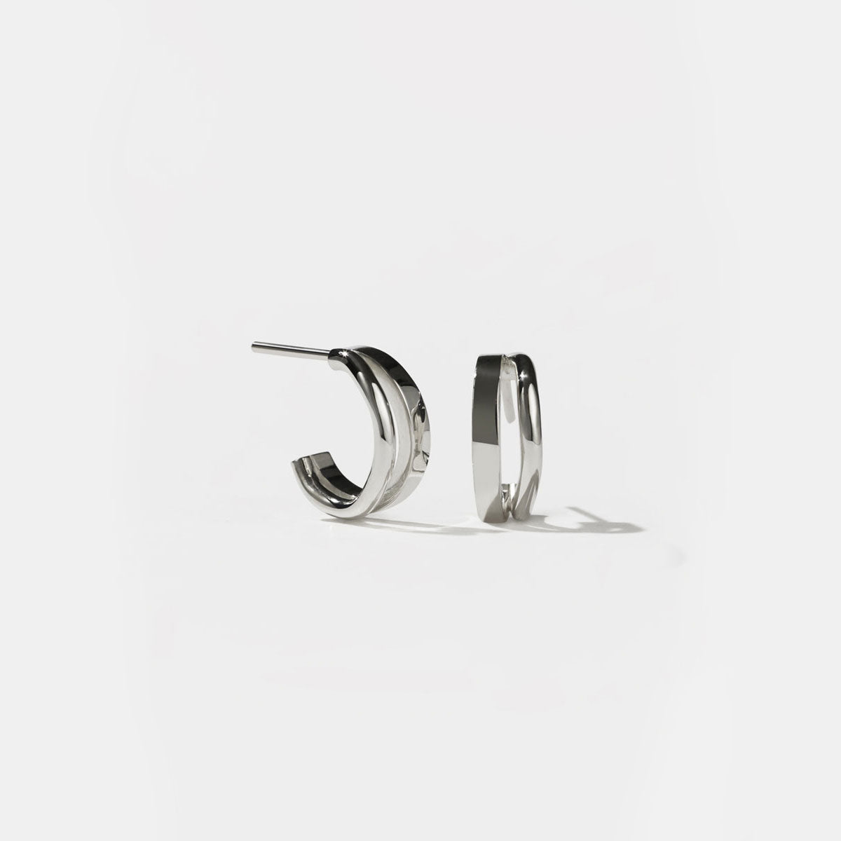 Bliss Hoops Small Sterling Silver