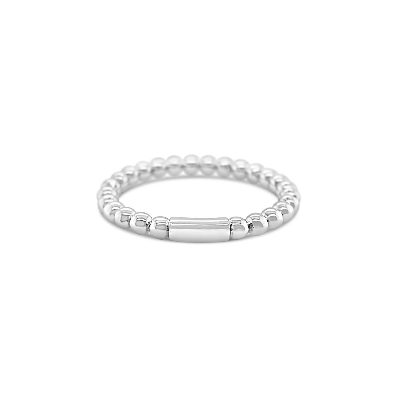 Sterling Silver Bubble Ring